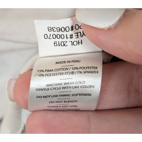 RHONE Men's Element Tee Grey Size M Performance Pima Cotton Blend Soft - Picture 9 of 9